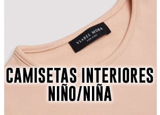 Camisetas Interiores Niño Niña